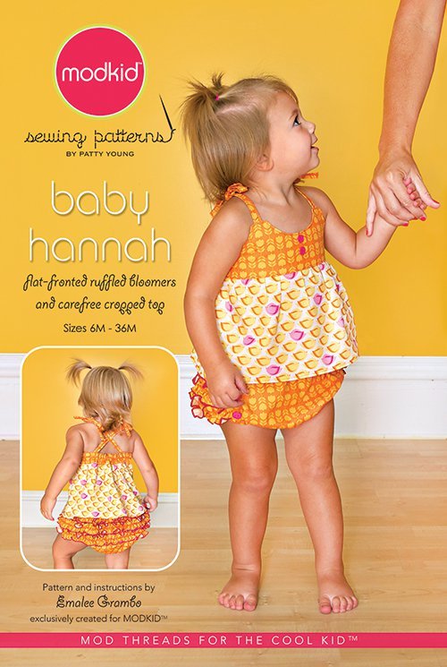 baby hannah pattern from modkid available in our shop