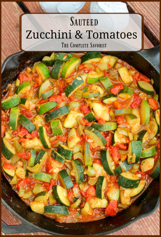 Sautéed Zucchini and Tomatoes