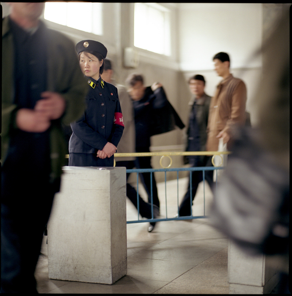 Watanabe Hiroshi Subway Station Pyongyang North Korea Ideology in Paradise 2006