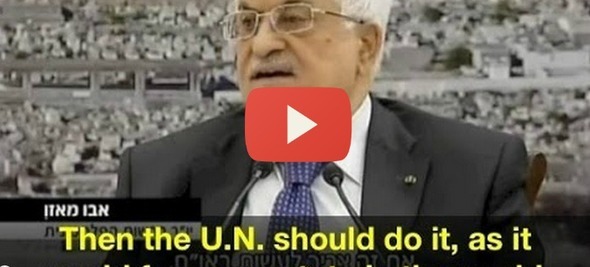 Abbas BUSTED  THE MOST IMPORTANT VIDEO ABOUT THE ESTABLISHMENT OF ISRAEL 