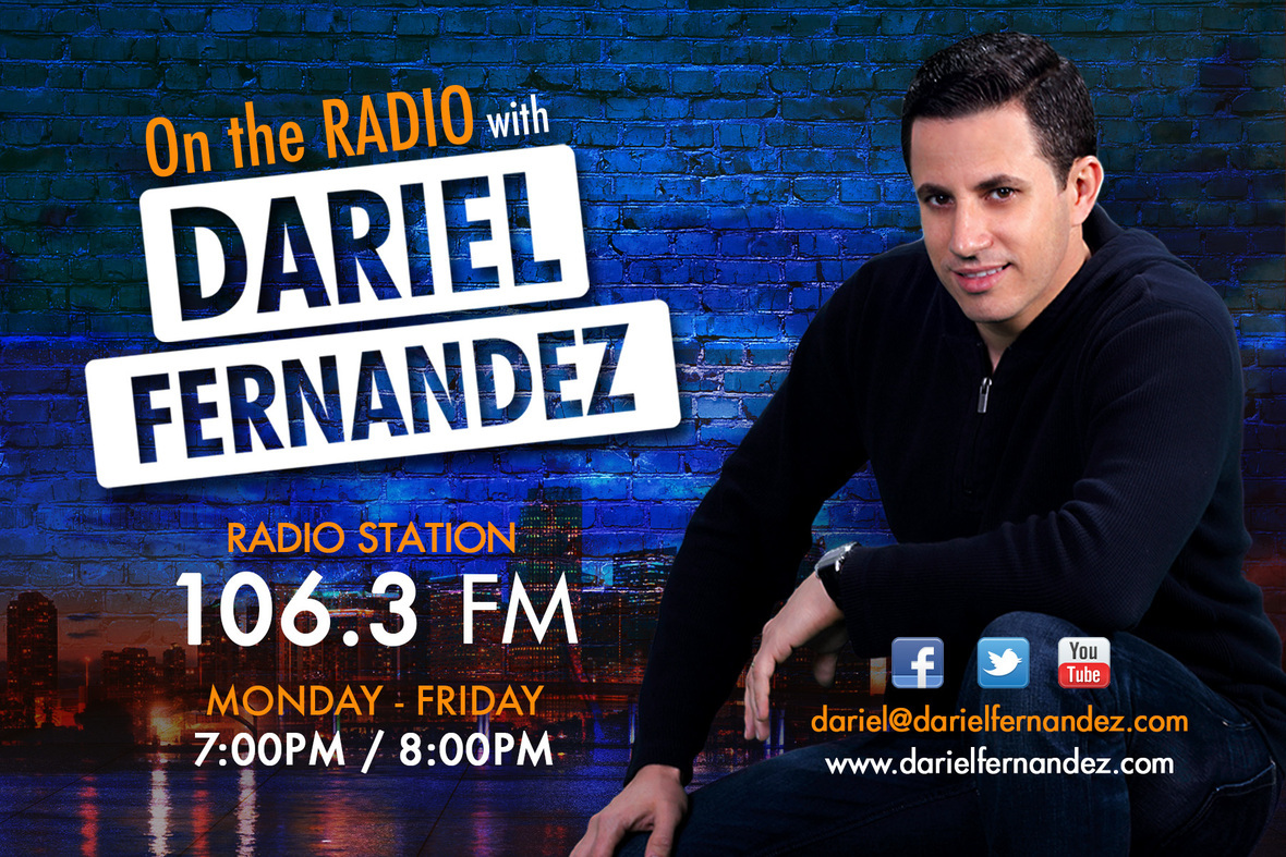 DE PRENSA) DARIEL FERNÁNDEZ ESTRENA HOY NUEVO PROGRAMA RADIAL EN LA NUEVA 106.3FM EN