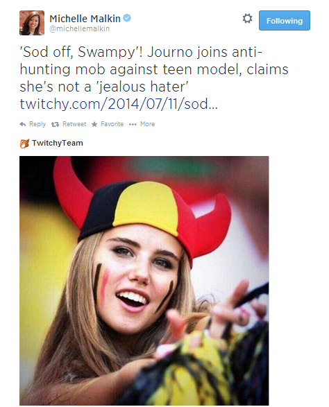 Michelle Malkin Tweet 071414 03