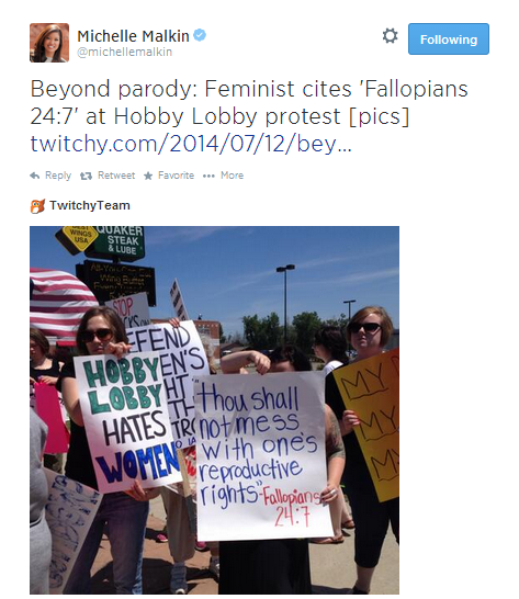 Michelle Malkin Tweet 071414 14