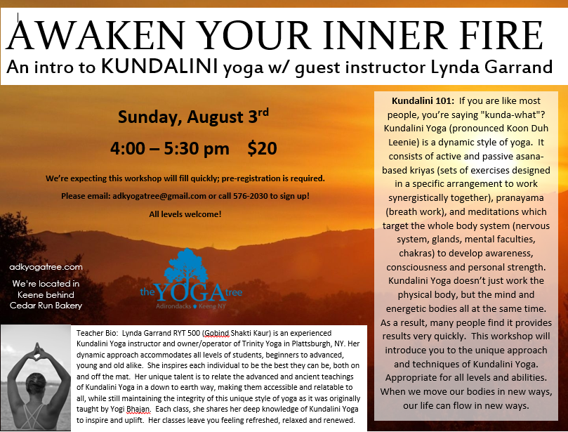jay community news kundalini yoga introduction flyers
