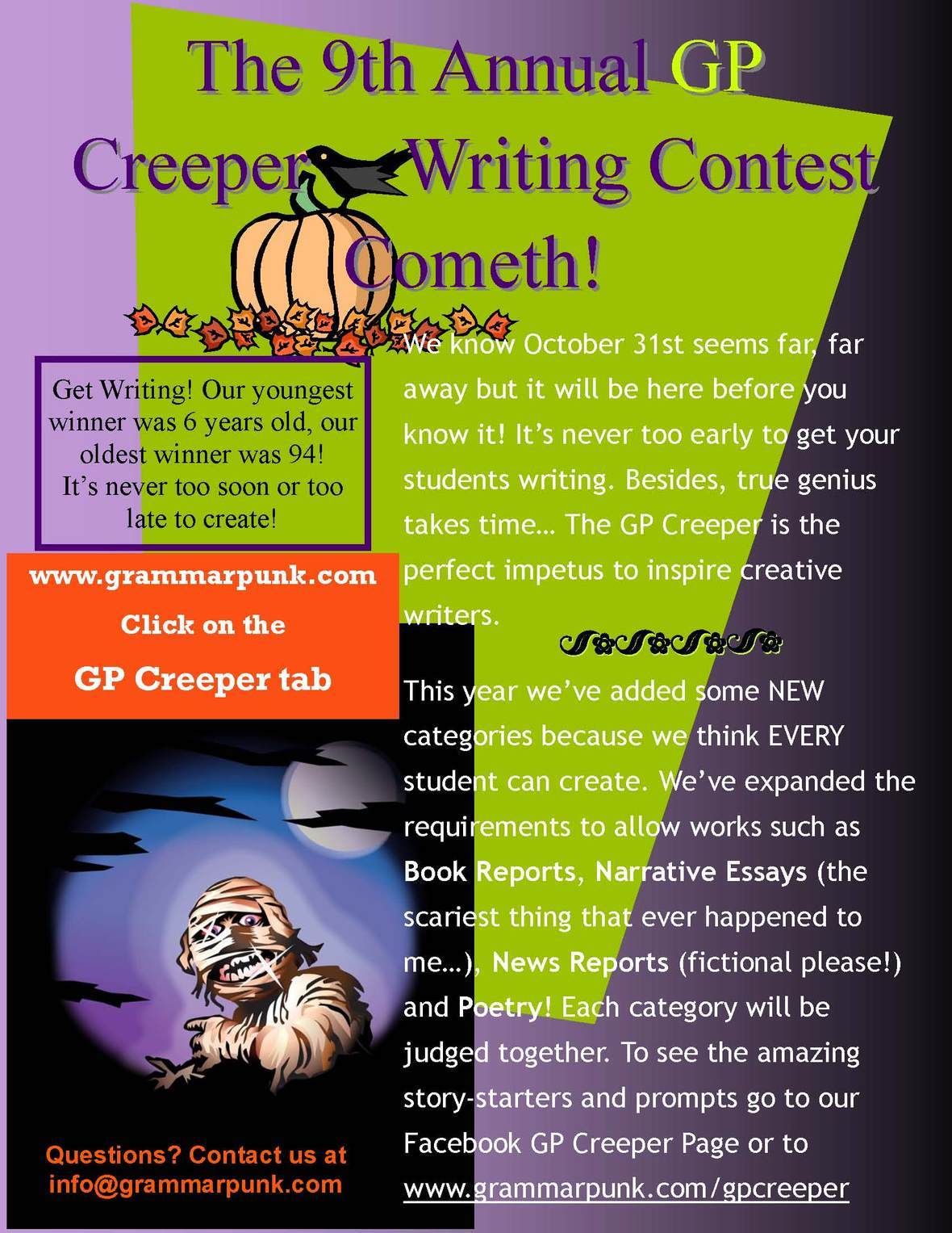 Creepers name in english image