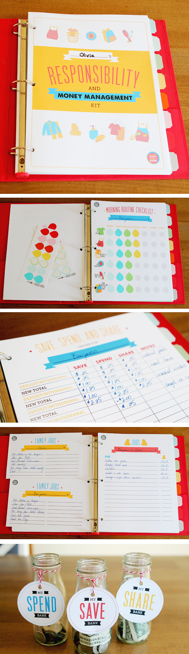 It's FINALLY Here! Kids' Responsibility & Money Management Kits!