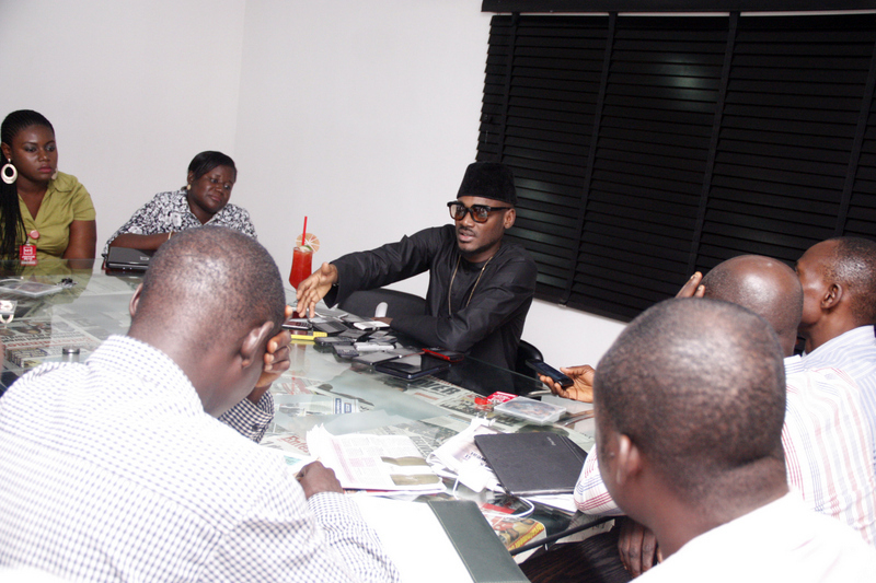 2face with the press