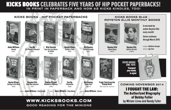 Kicks Books ad