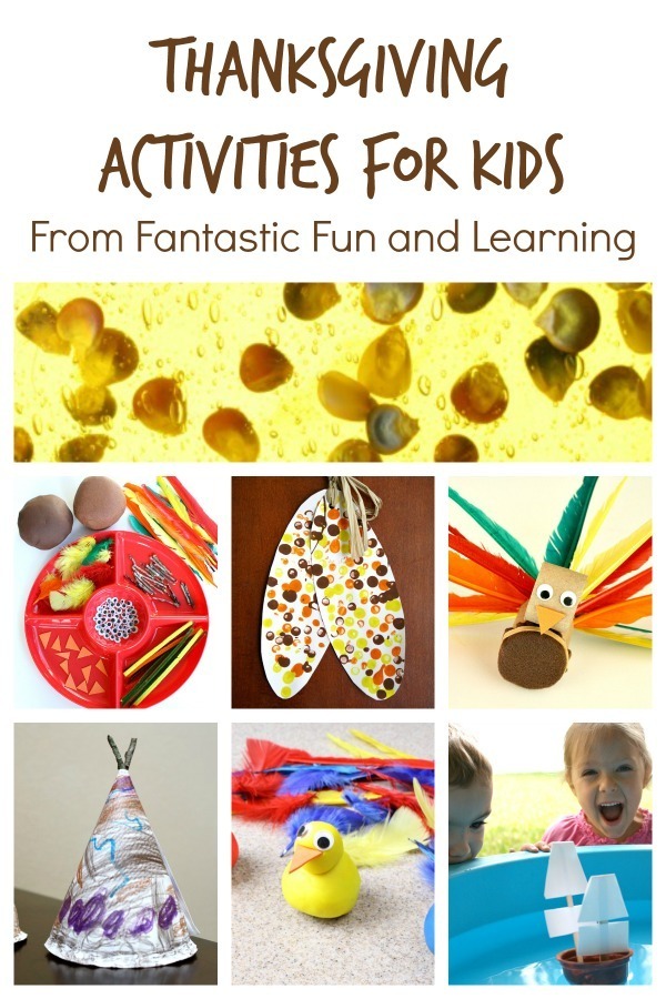Thanksgiving Activities~Fantastic Fun and Learning