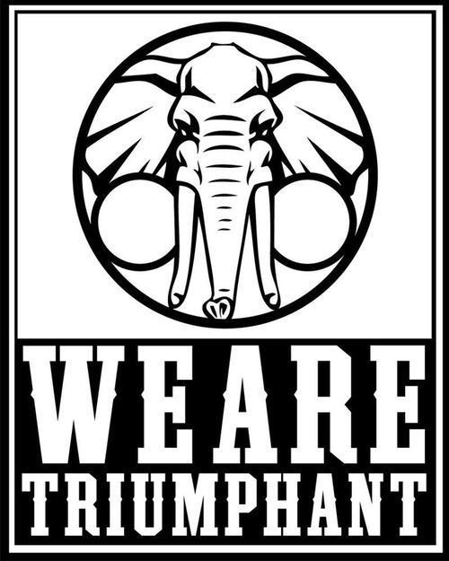 we are triumphant logo
