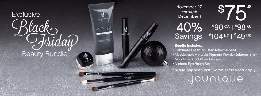 40% off Black Friday Sale from Younique! - Will Younique Have Black Friday Deals