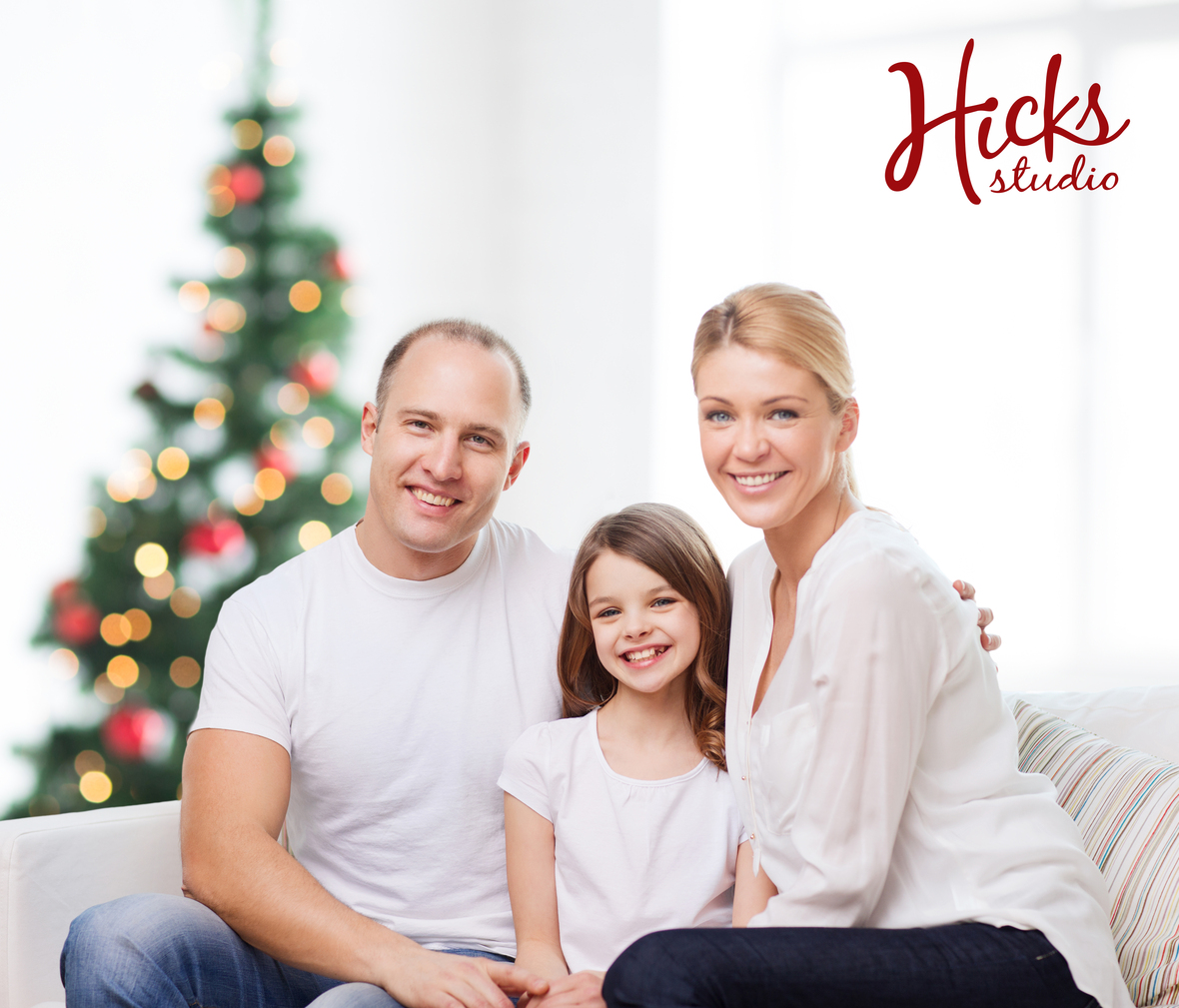 family with logo