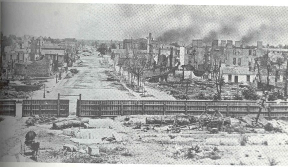 burning of columbia