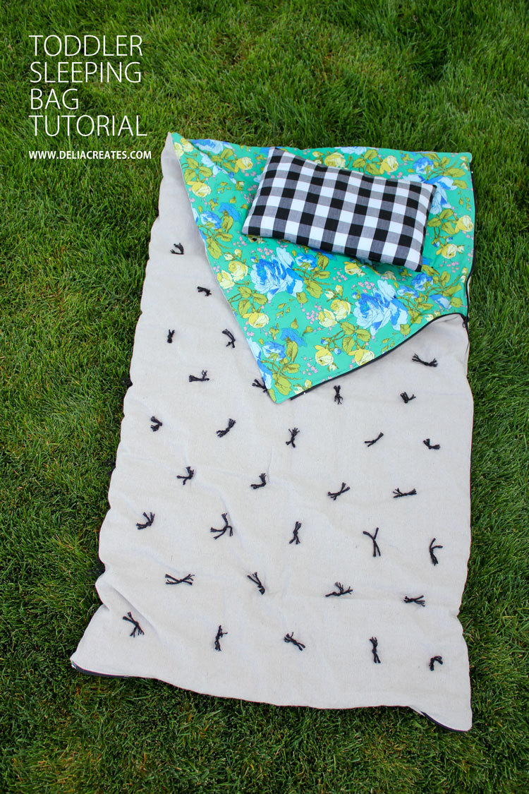 Today's Tutorial Super Cute Toddler Sleeping Bag