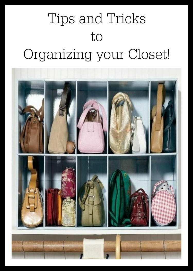 Tips and Tricks to Organizing your Closet!
