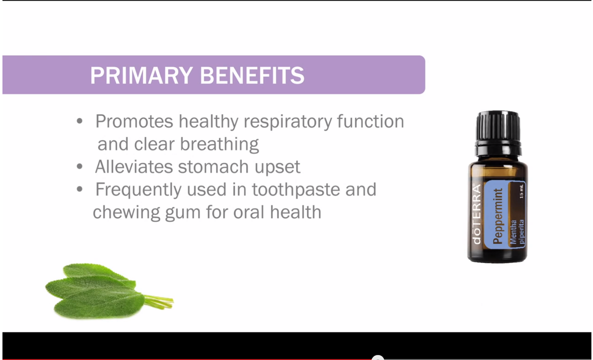 Your dōTERRA PEPPERMINT Essential Oil Experience