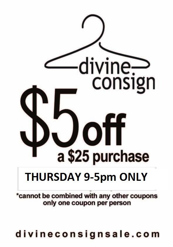 $5 OFF COUPON THURSDAY 9am-4pm ONLY