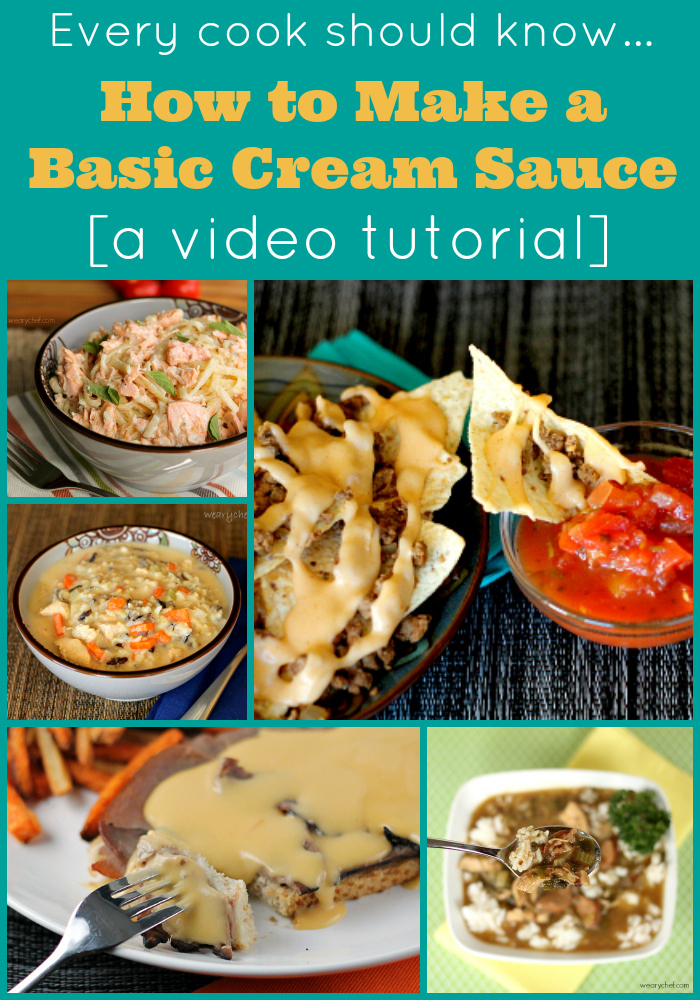 How to Make a Perfect Cream Sauce or Gravy (Video Tutorial!)