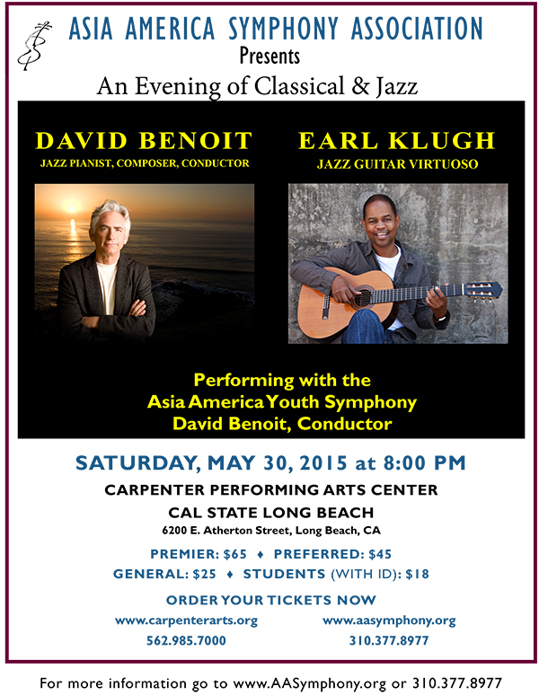 David Benoit with special guest Earl Klugh in Long Beach, CA