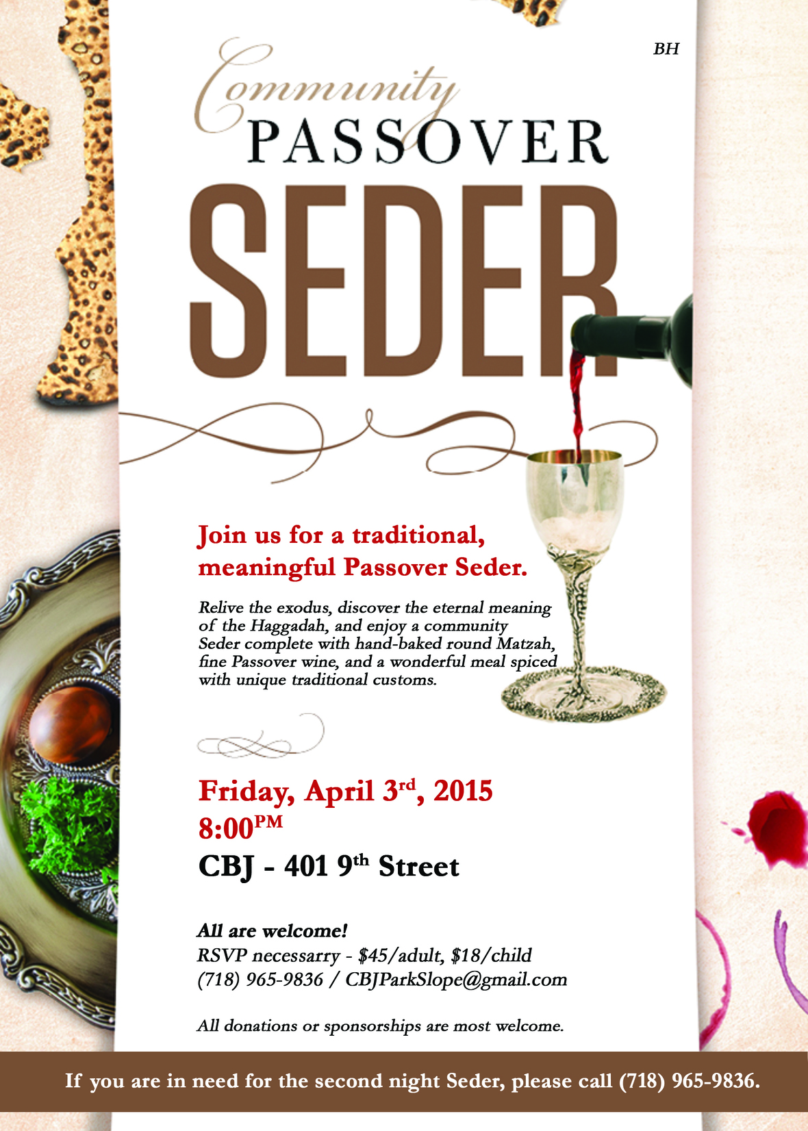 Park Slope Seder 2015