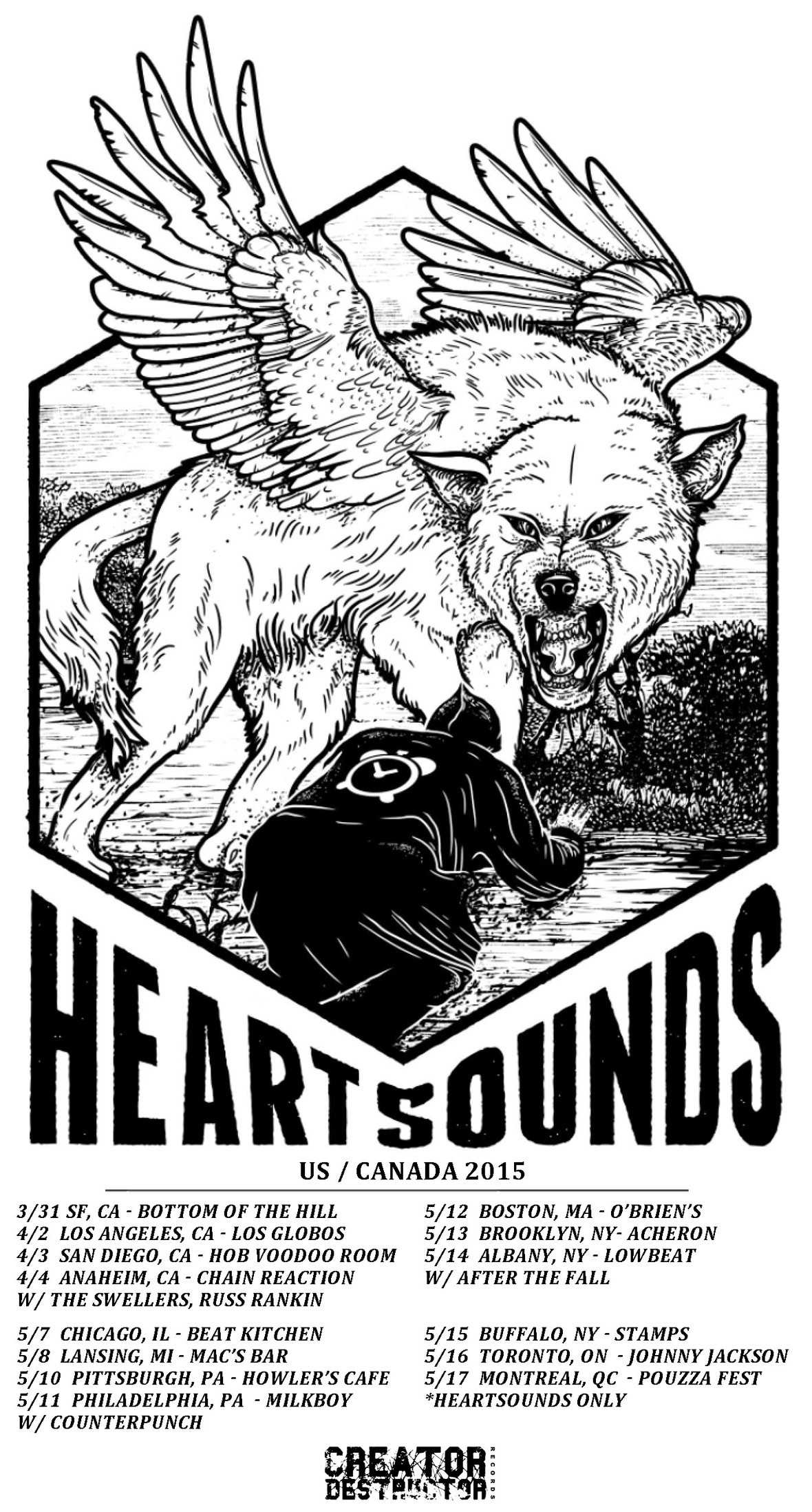 heartsounds tour poster