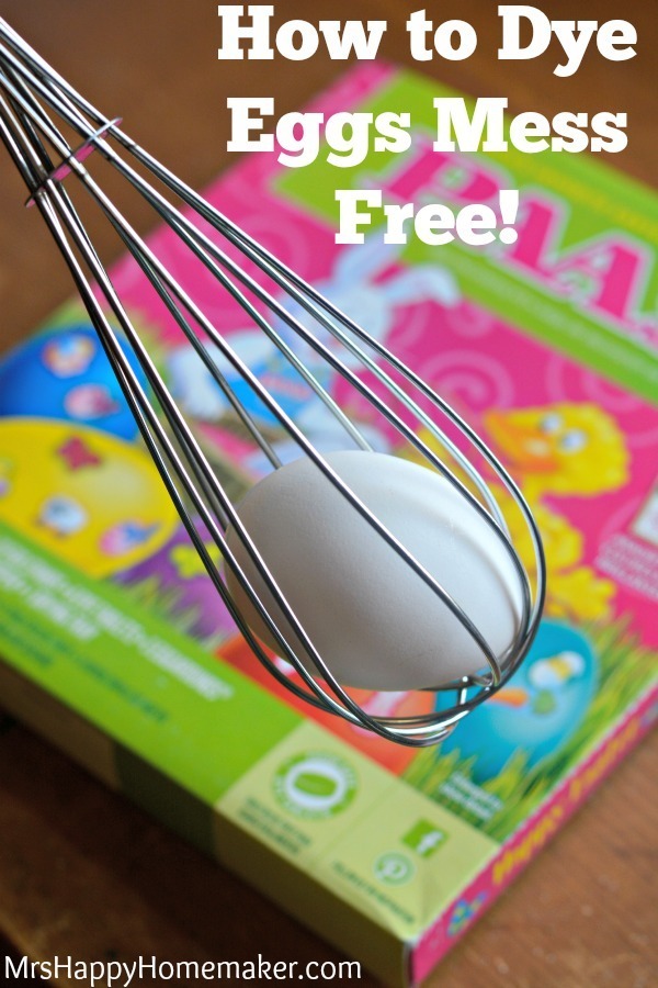 Dye your Easter Eggs MESS FREE! {NEW TODAY}