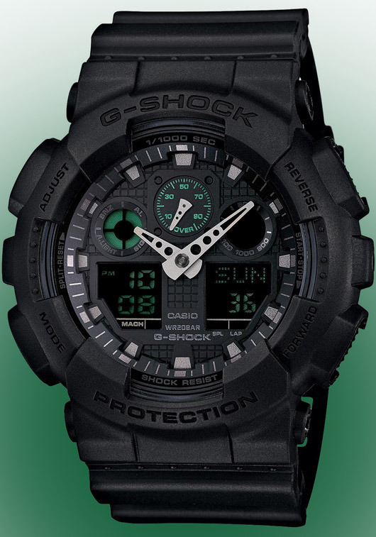 Gshock GA100MB1Afull