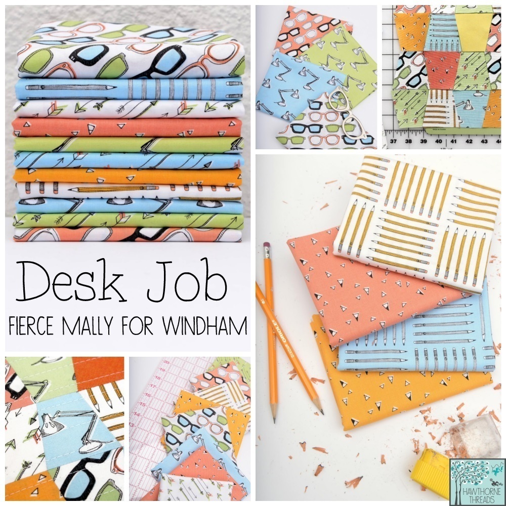 Desk Job Fabric Poster