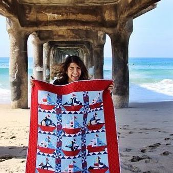 Message in a bottle quilt 2  RK FB 