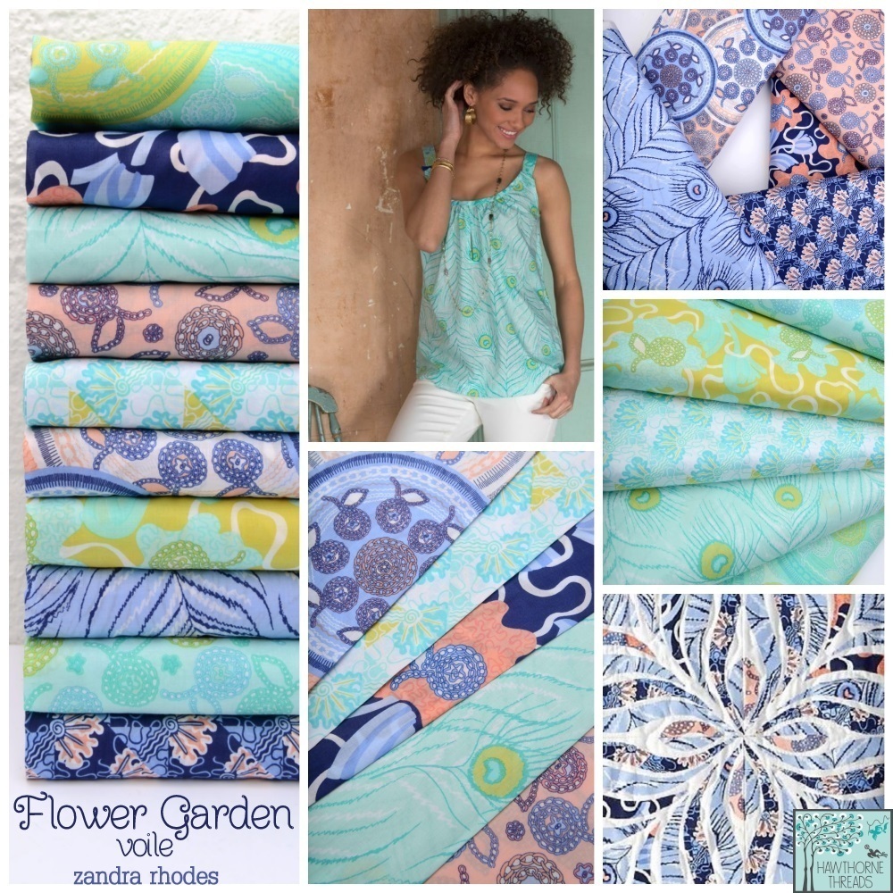 Flower Garden Voile Poster