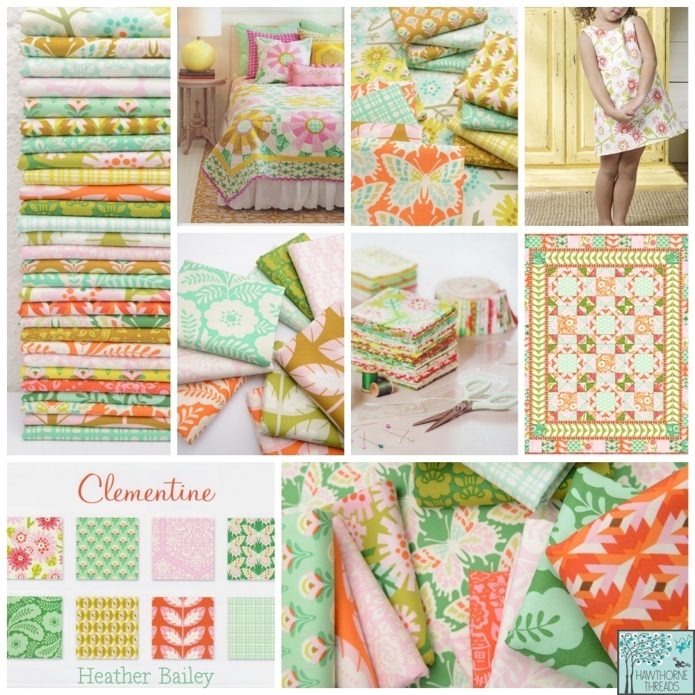 Heather Bailey Clementine Fabric Poster