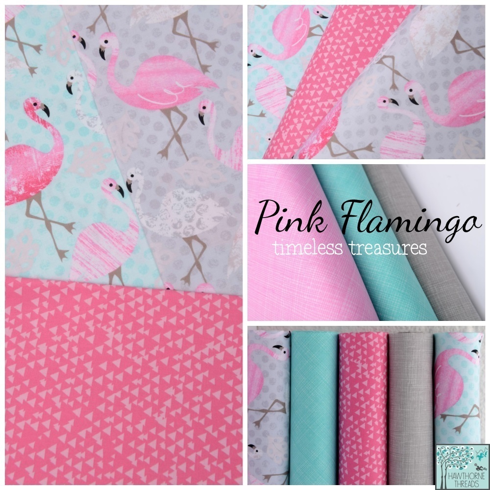 Flamingo Fabric Poster