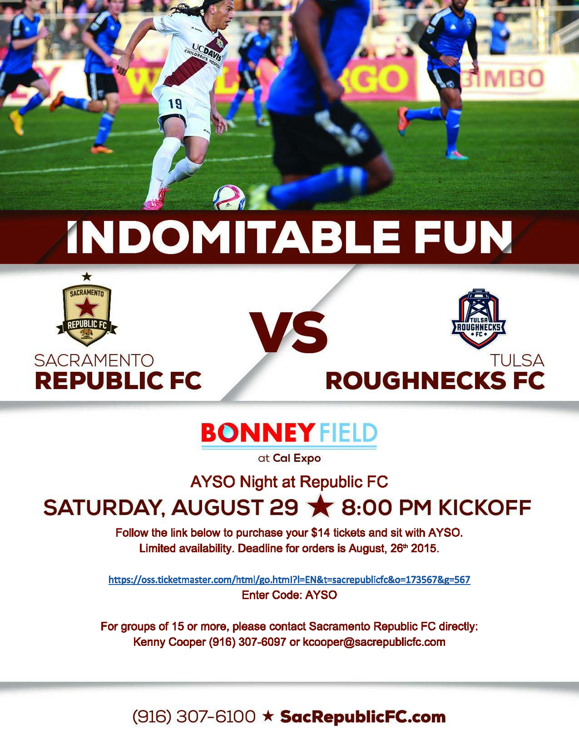 AYSO Day with Sacramento Republic FC