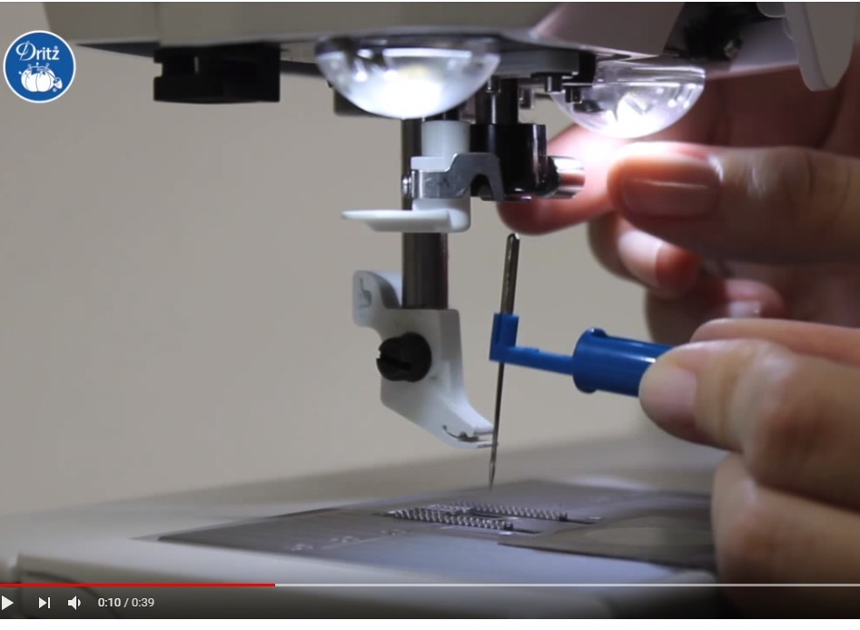 Do you have trouble inserting your needle into your machine?