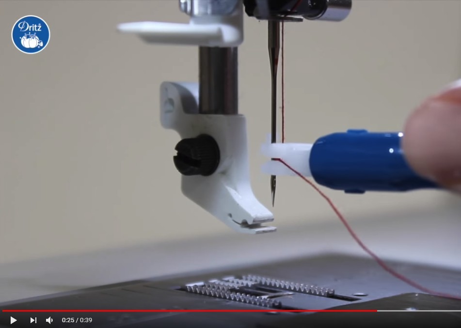 Do you have trouble inserting your needle into your machine?