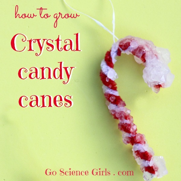 Swirling Milk & Crystal Candy Canes