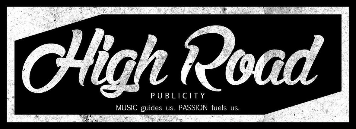 High Road Publicity - White Lettering