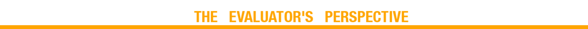 Evaluators Perspective
