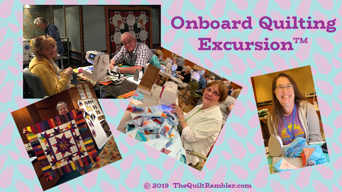 Are you counting down to our quilting cruise like we are?