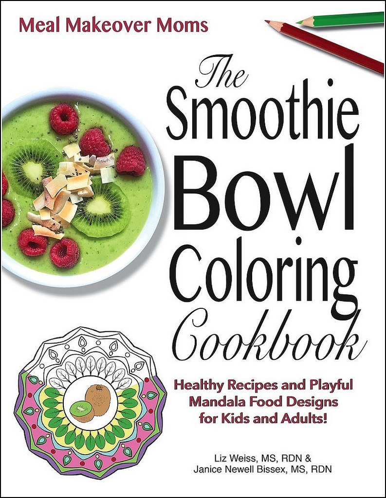 Free Coloring Cookbook The Smoothie Bowl Coloring Cookbook