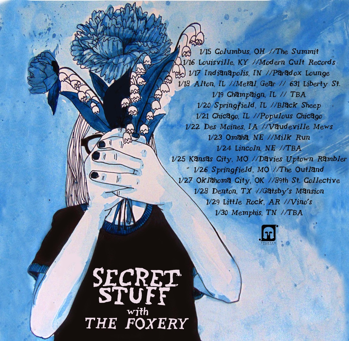 secret stuff foxery tour dates