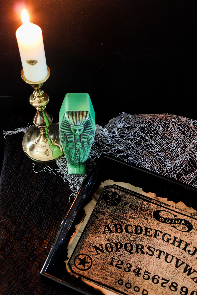 Diy Ouija Board Tray With Free Printable - Diy Ouija Board Coffee Table Diy Ouija Board Tray With Free Printable - Diy Ouija Board Coffee Table