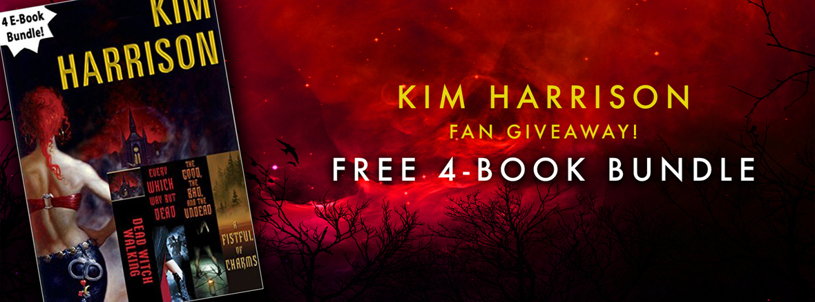 Kim Harrison 4 Book Giveaway + Special Feature!