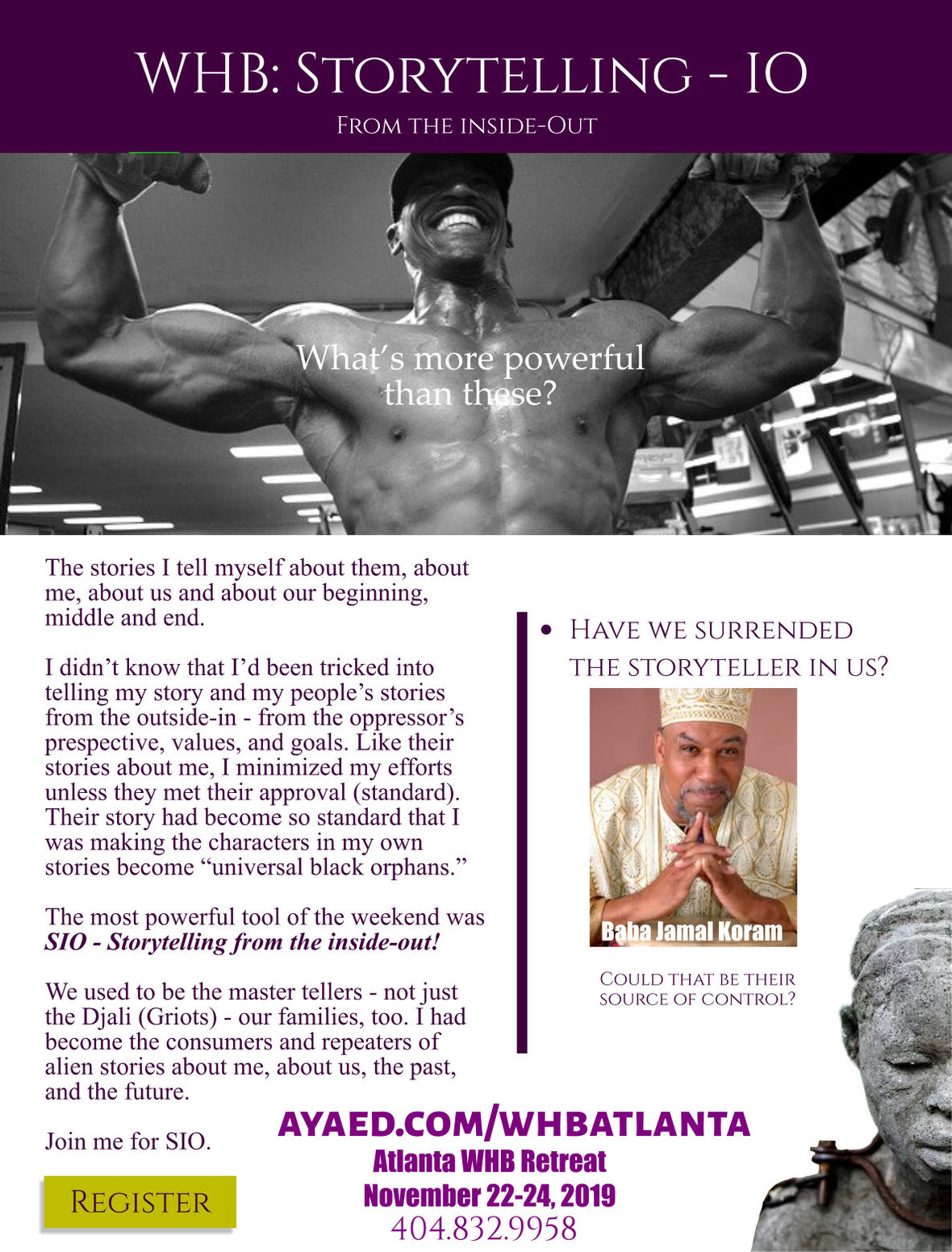 Calling Warriors, Healers and Builders!
