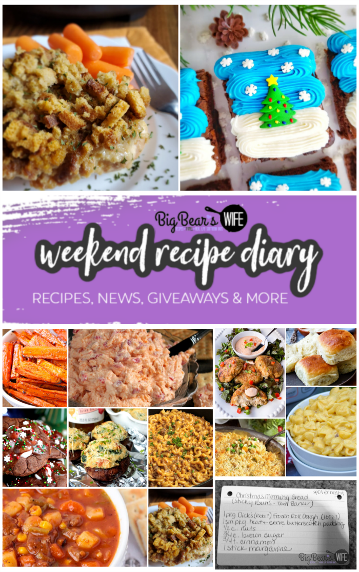The Weekend Recipe Diary is here! Open it! YOU just gotta! Free ...