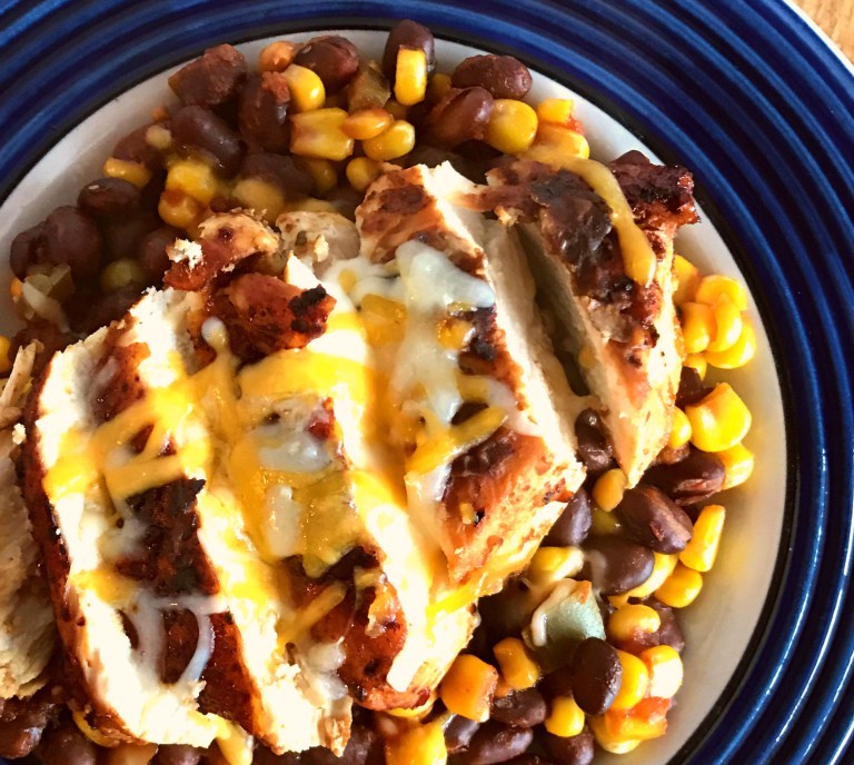 Chipotle Chicken with Apple Salsa