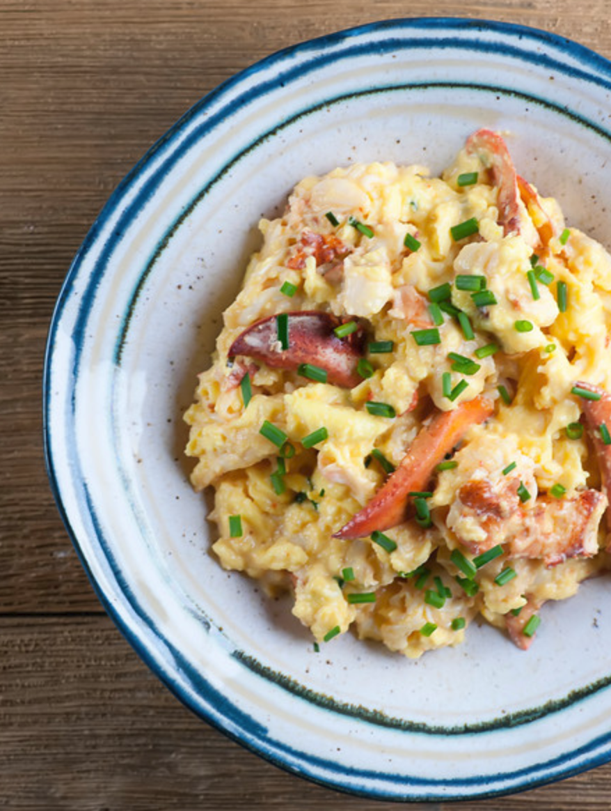 Lobster Scrambled Eggs