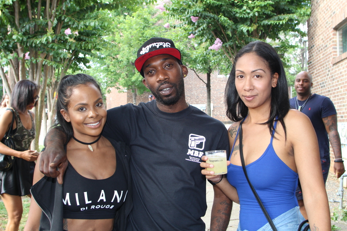 Lou Williams, Dice Dixon, Stevie Williams & More Spotted at the Milano Di Rouge ATL Pop Up Shop ...
