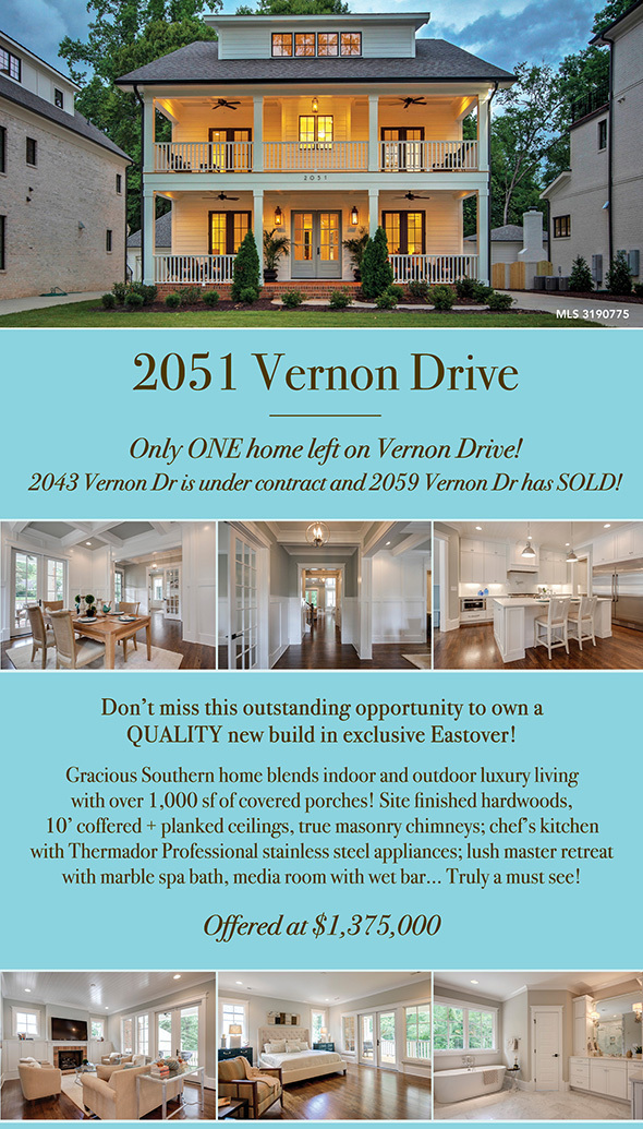 Hurry! Only ONE Home Left on Vernon Drive!