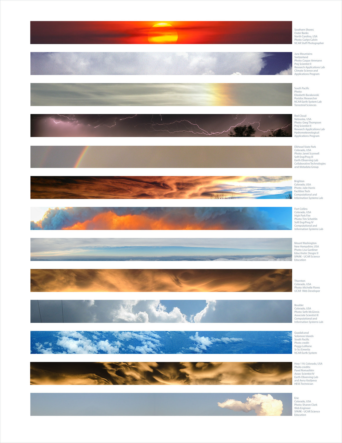 shared skies print NCAR email